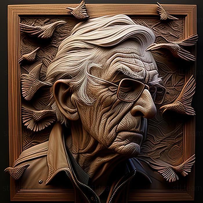 3D модель Тім ван Лар, американський художник (STL)